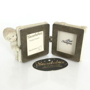 Department 56 Baby's First Picture Frame Snowbaby Angel Miniature Box Frame